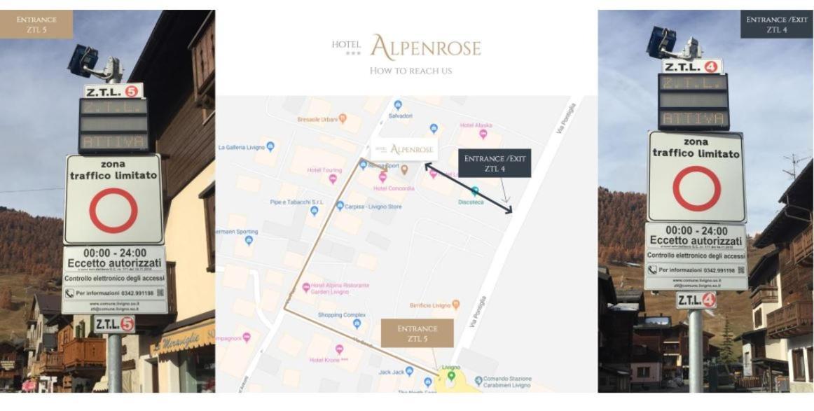 Albergo Alpenrose Livigno Zewnętrze zdjęcie